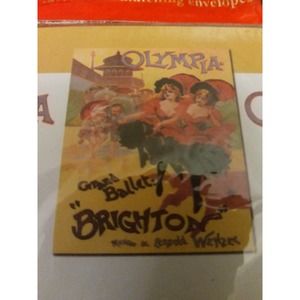 25 piece stationery set based on Olympia ballet poster, by Jean de Paléologue